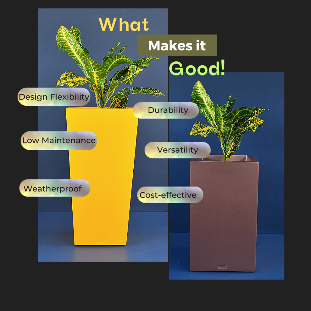 Benefits of indoor FRP plant pots