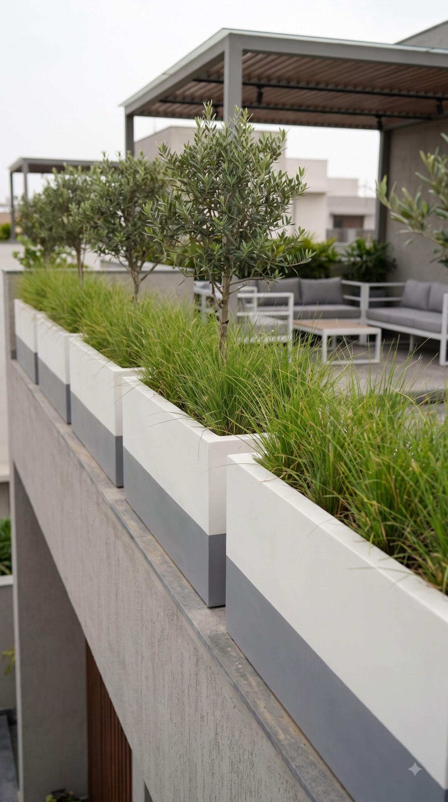 Landscape planter ideas by Zardens