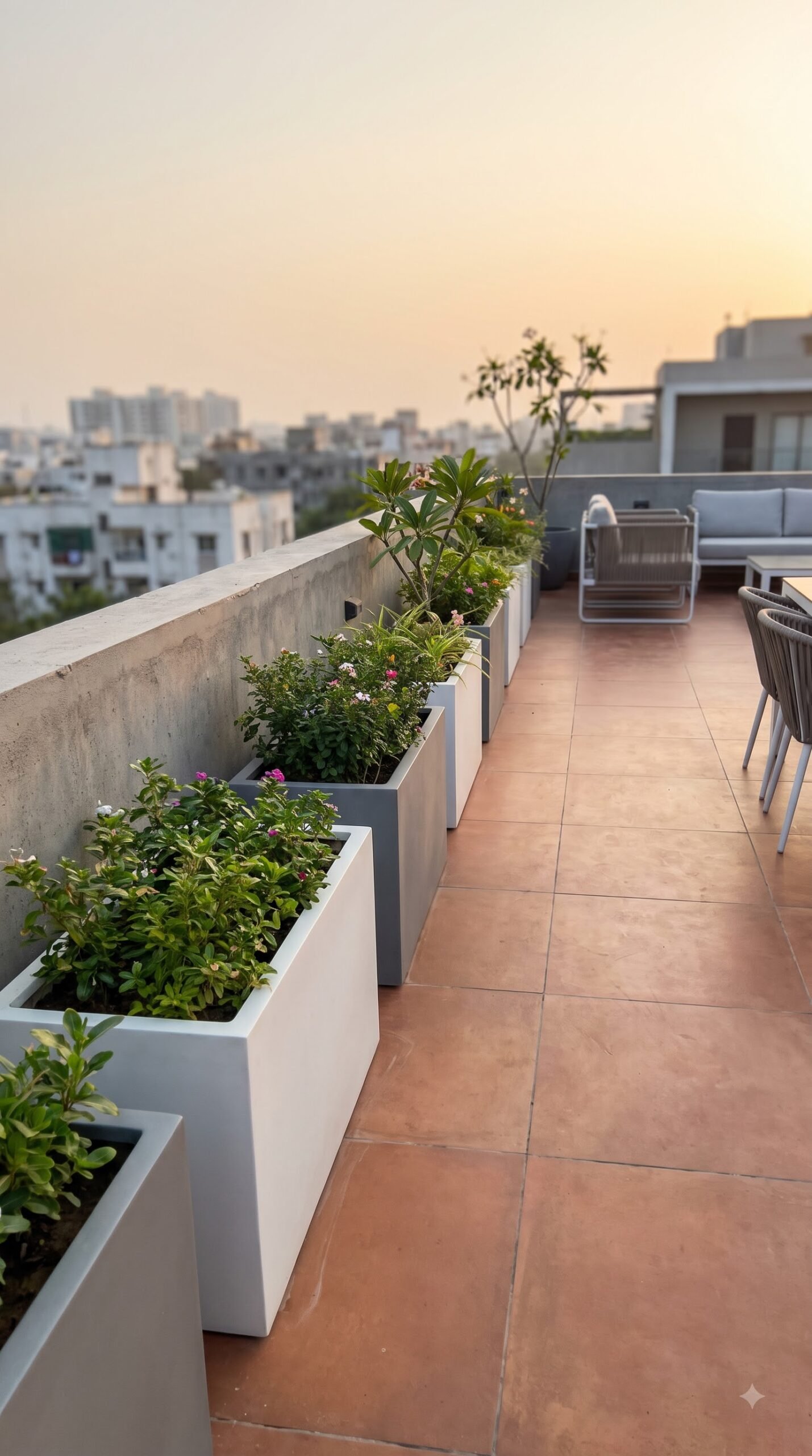 Rooftop planter ideas by Zardens