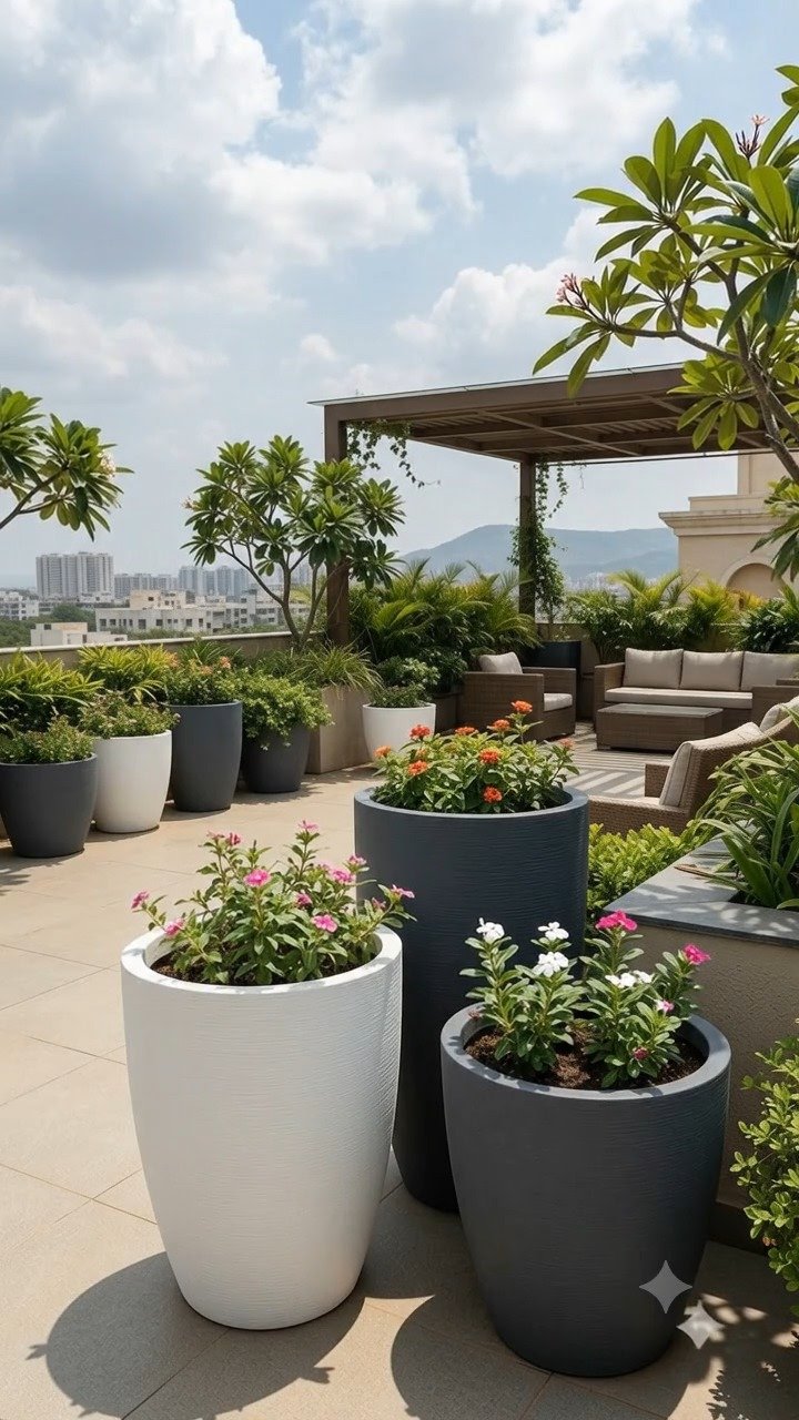 Balcony planter ideas by Zardens