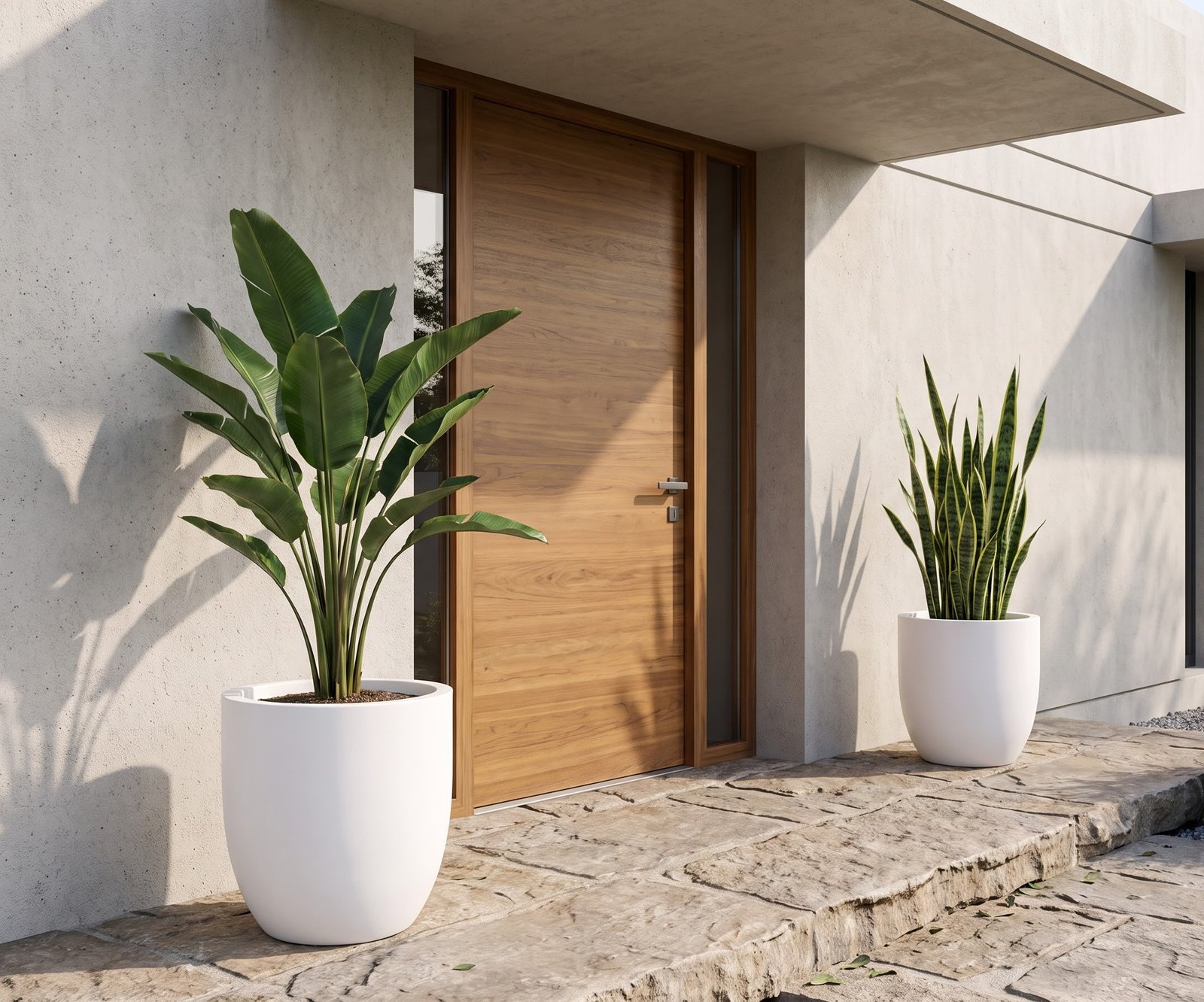 Modern Entrance Steps