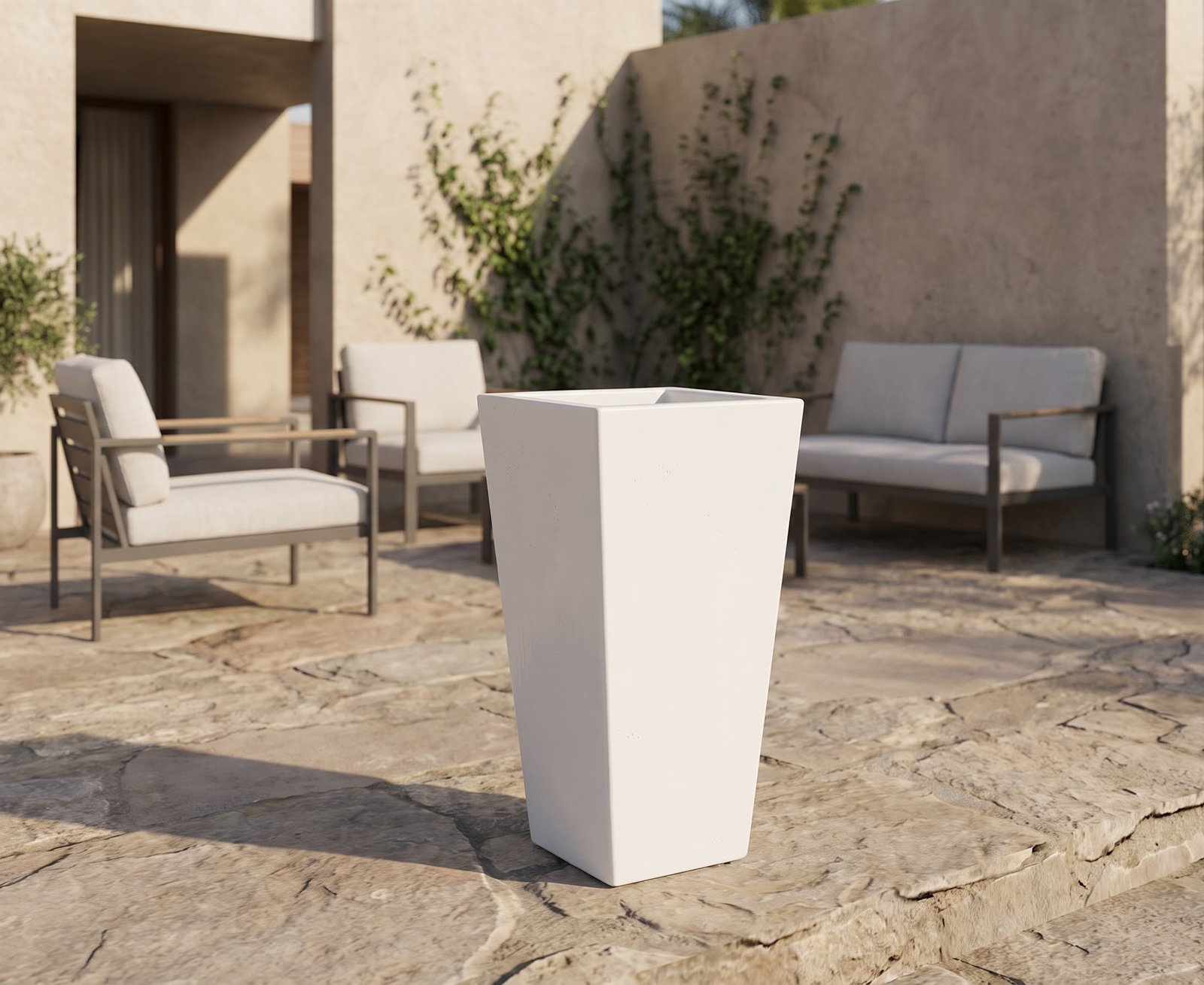 Taper A Trapezoidal Planter Design