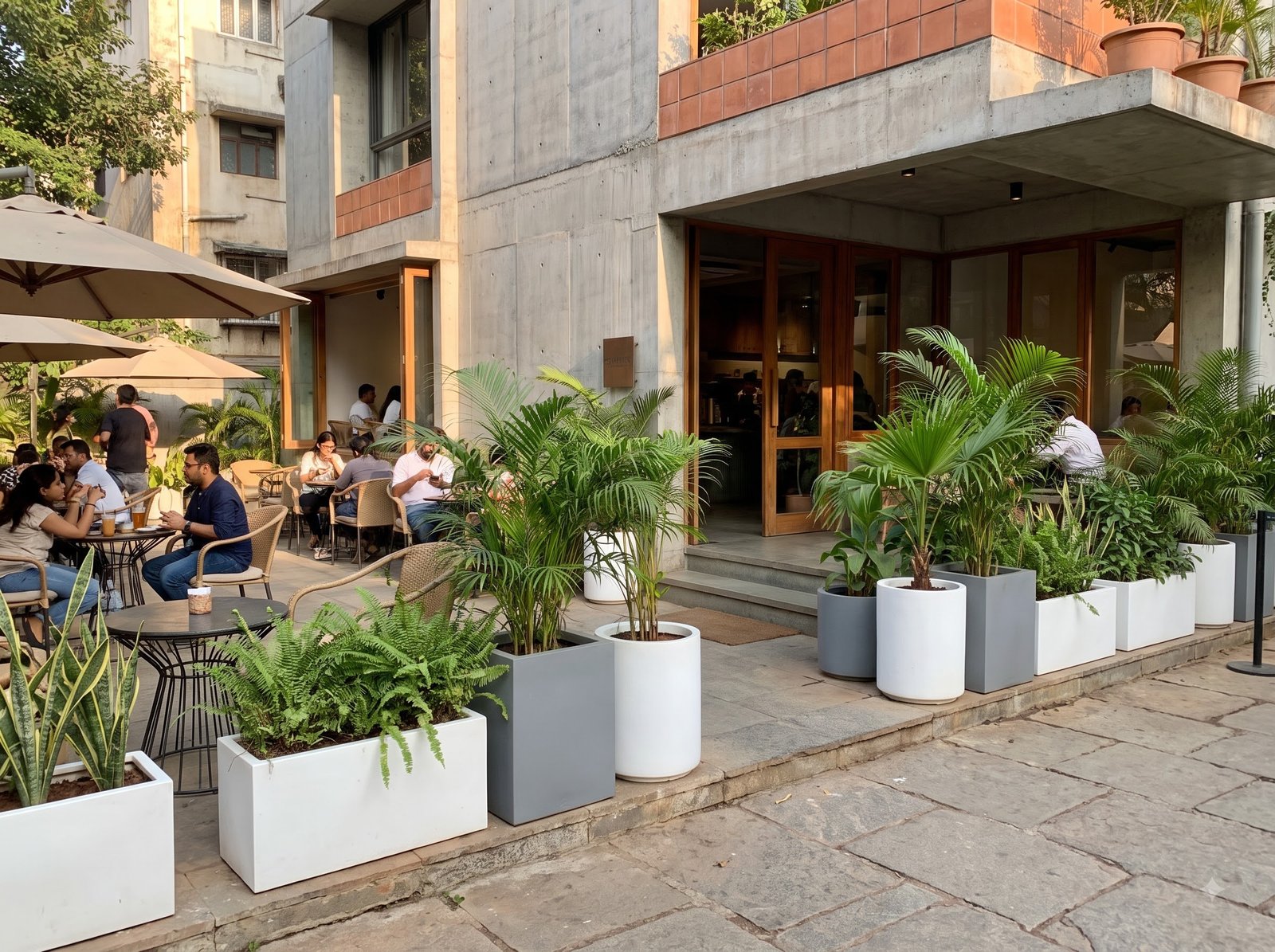 Cafe terrace