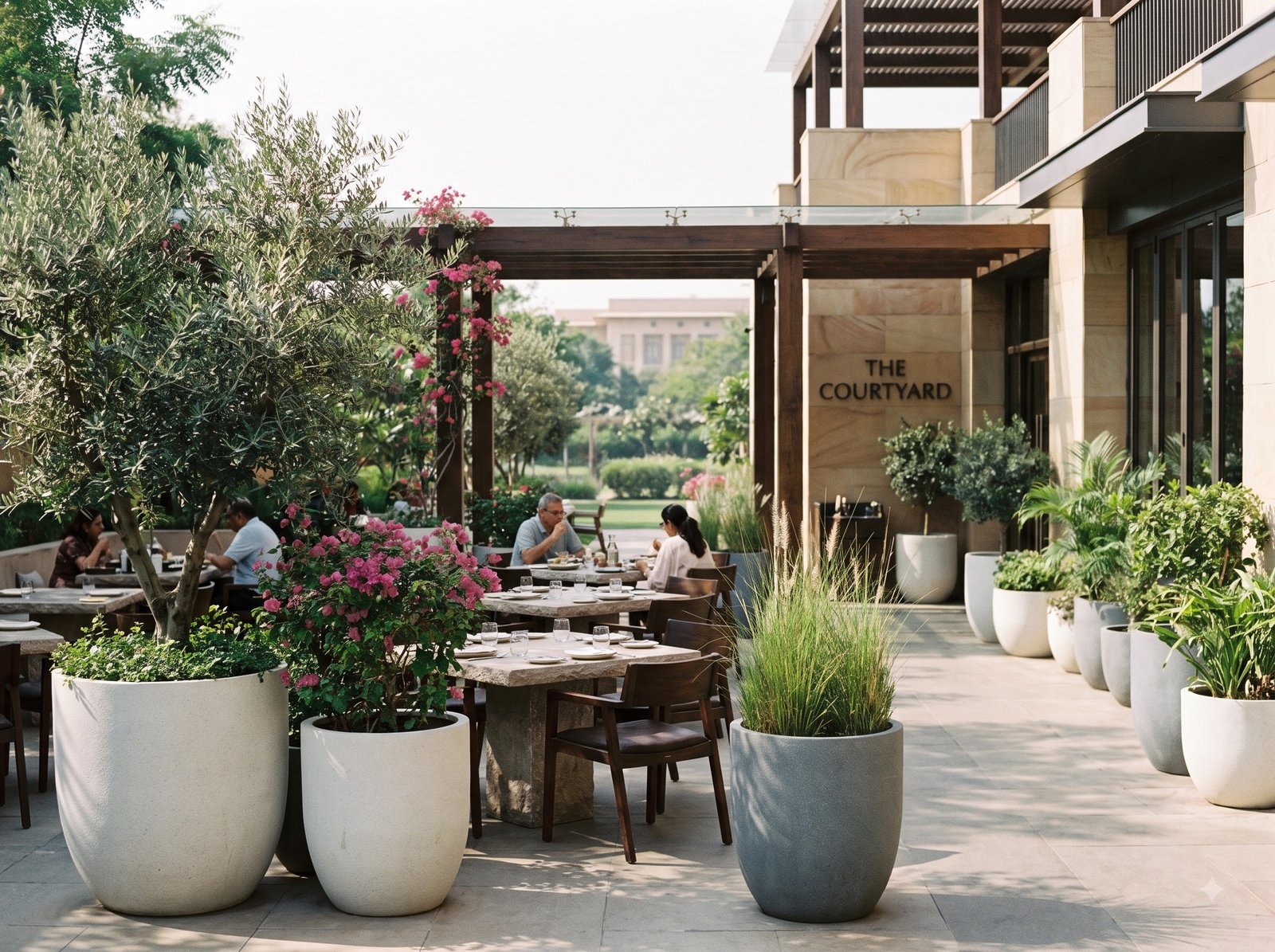 Outdoor planters