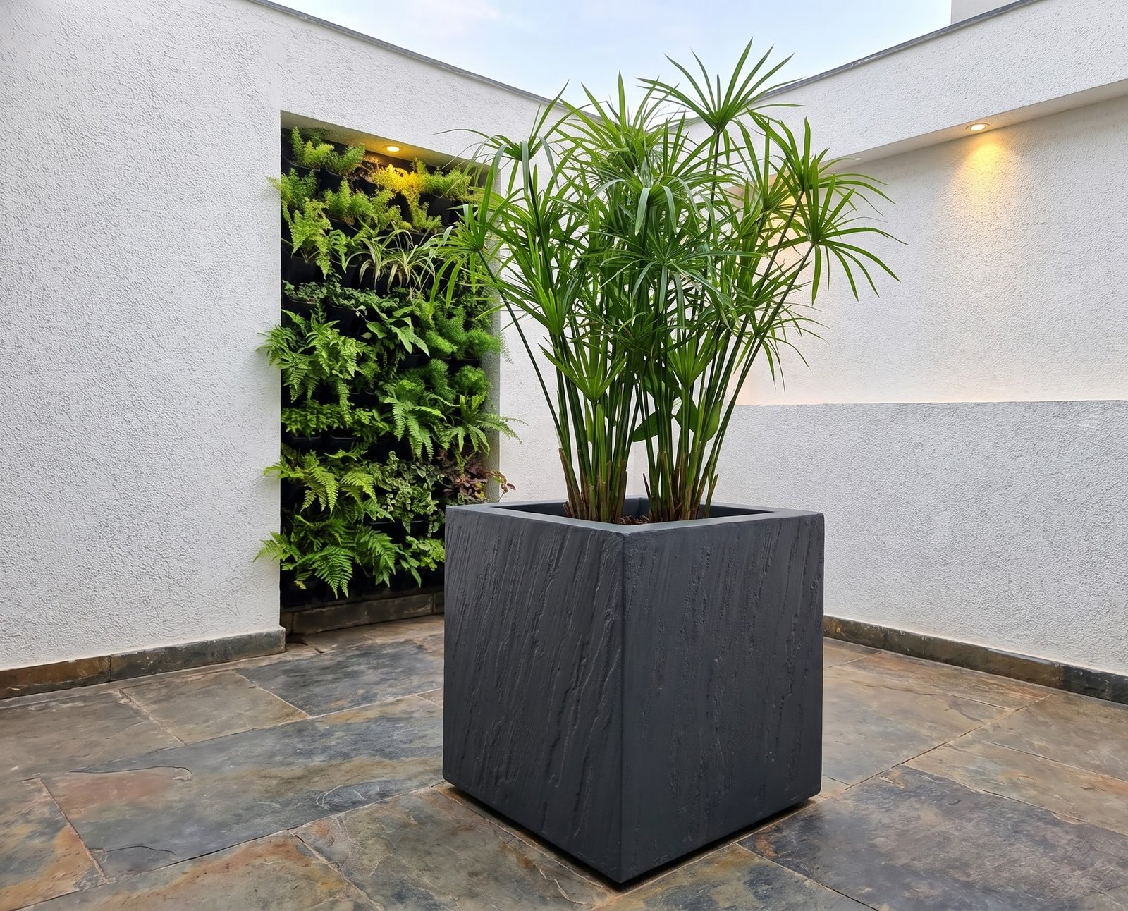 FRP Texture Cube Courtyard Durability