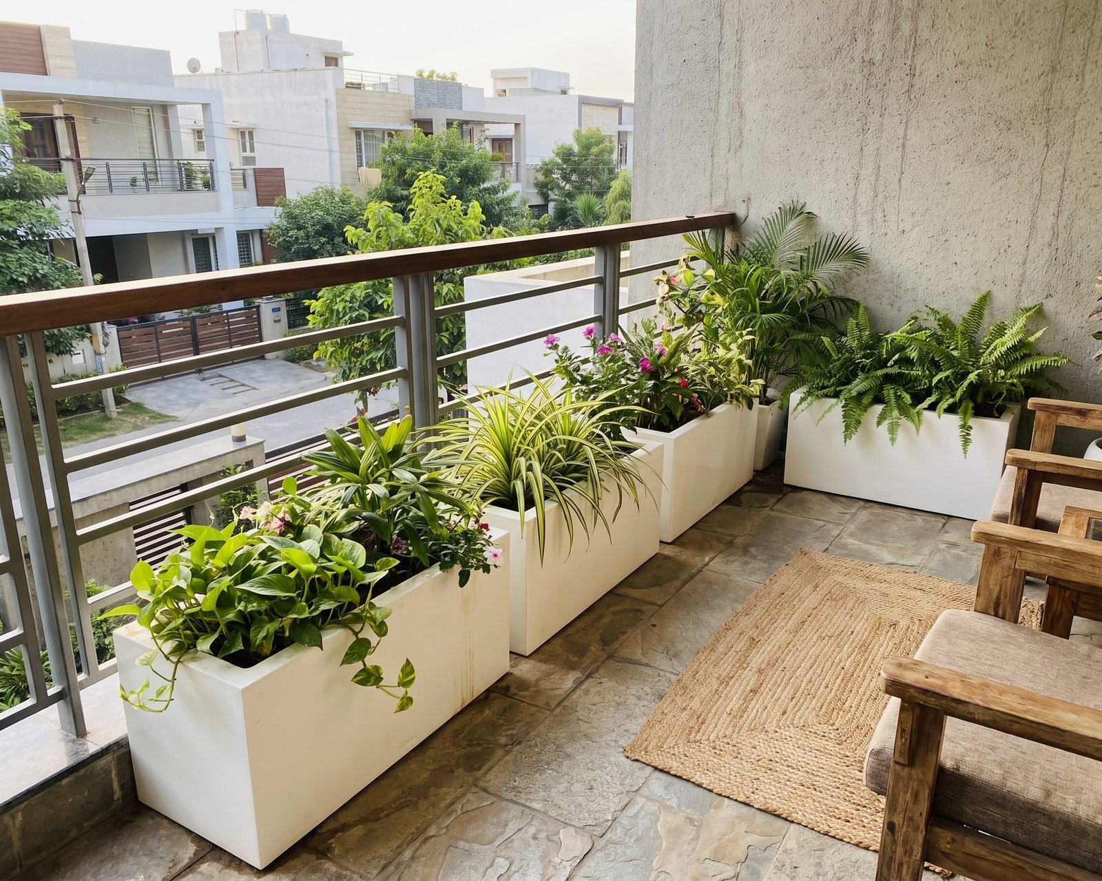 Spacious Balconies