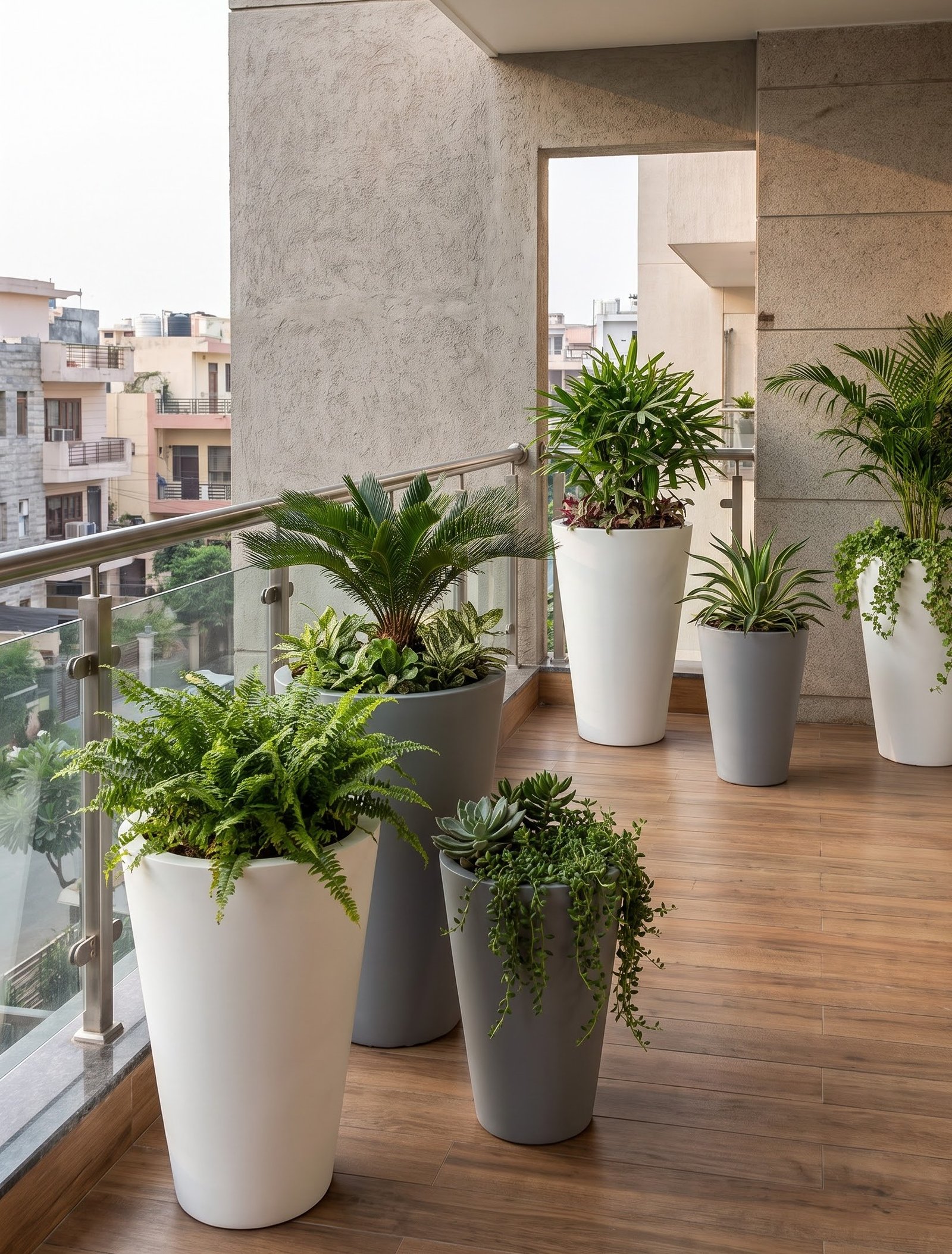 Modern Balcony Accents