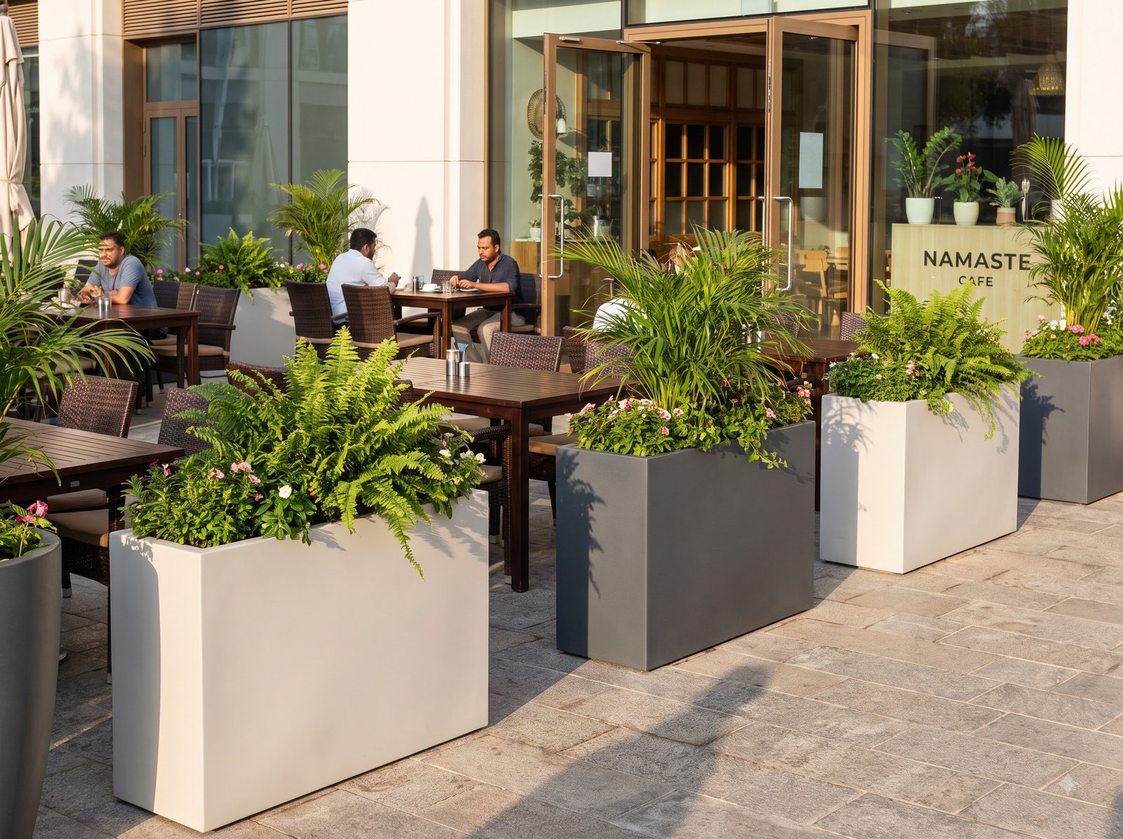 Al fresco seating